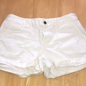Mossimo white jean shorts